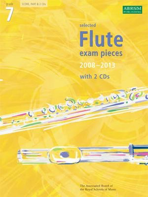 A B Flute Exam Pieces 2008-13 Gr 7 Fl/Pno Bk/Cd - Flute ABRSM /CD