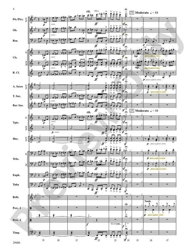 Polka from The Bartered Bride - Concert Band Conductor Score & Parts (Digital Download)