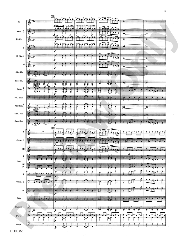 Rhythm of the Winds - Concert Band Conductor Score & Parts (Digital Download)
