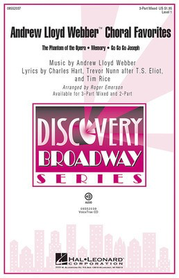 Andrew Lloyd Webber Choral Favorites - Andrew Lloyd Webber - Roger Emerson Hal Leonard VoiceTrax CD CD