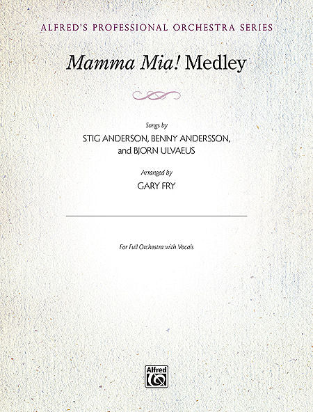 Mamma Mia Medley FO PRO