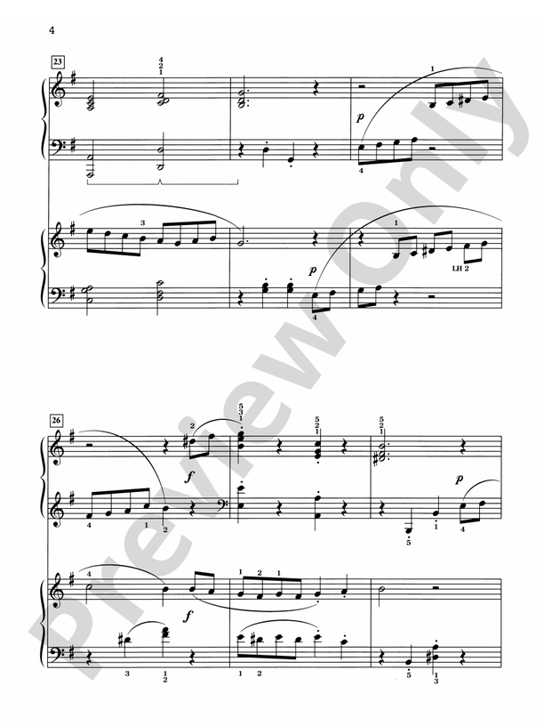 Flirtatious! - 2 Pianos, 4 Hands (Digital Download)