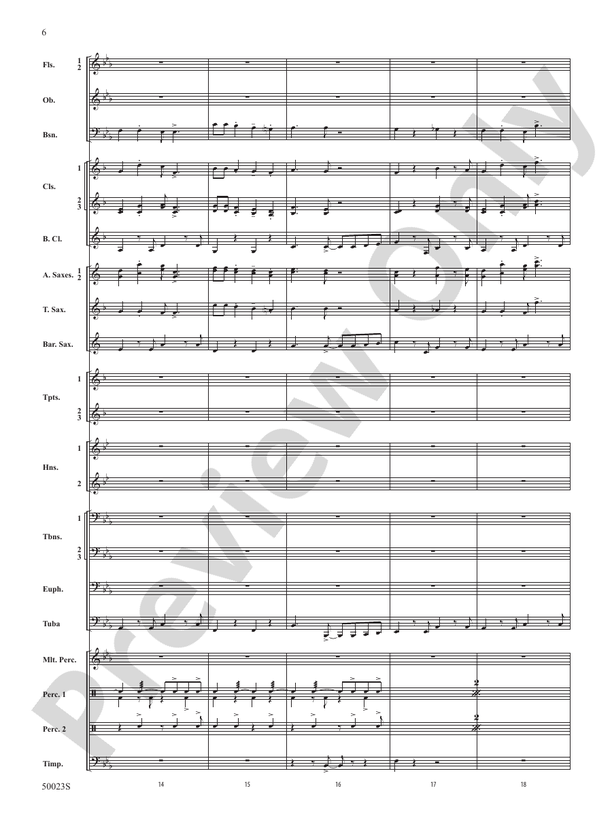 A New Orleans Nutcracker Suite - Concert Band Conductor Score & Parts (Digital Download)