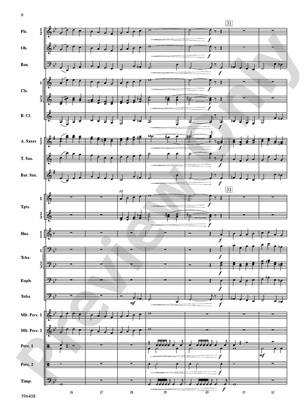 Ancient Carol Variants - Concert Band Conductor Score & Parts (Digital Download)