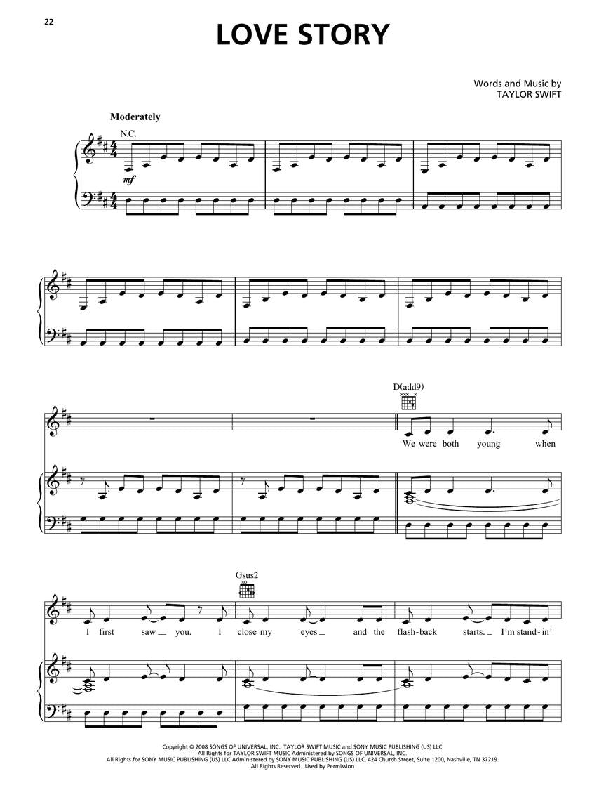 Taylor Swift - Fearless (Taylor's Version) - PVG Hal Leonard 368953
