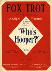Who's Hooper Fox-trot - Piano Solo (Digital Download)