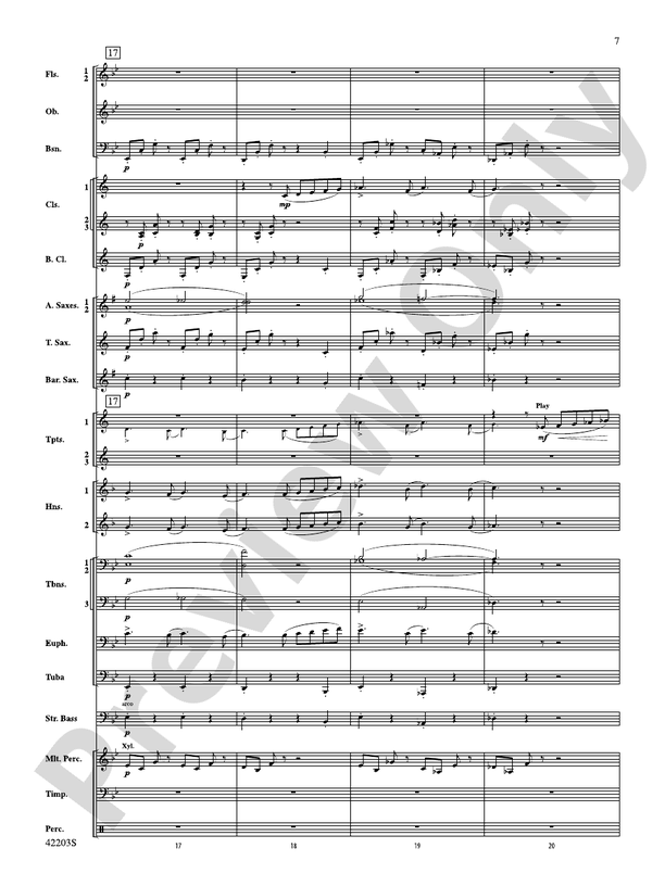 Overture from Egyptian Nights - Concert Band Conductor Score & Parts (Digital Download)