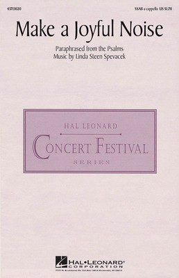 Make a Joyful Noise - Linda Spevacek - SSAB Hal Leonard Choral Score Octavo