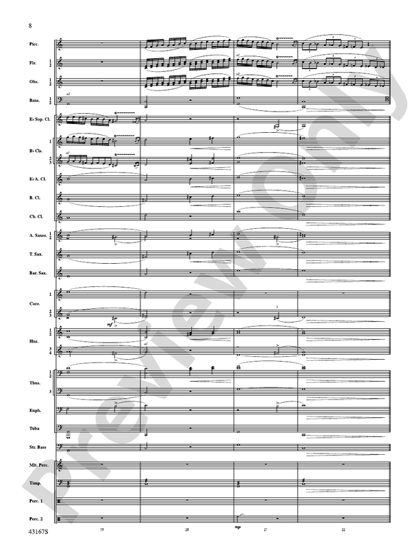 Down to the Sea in Ships (from the NBC TV Film Project 20) - Concert Band Conductor Score & Parts (Digital Download)
