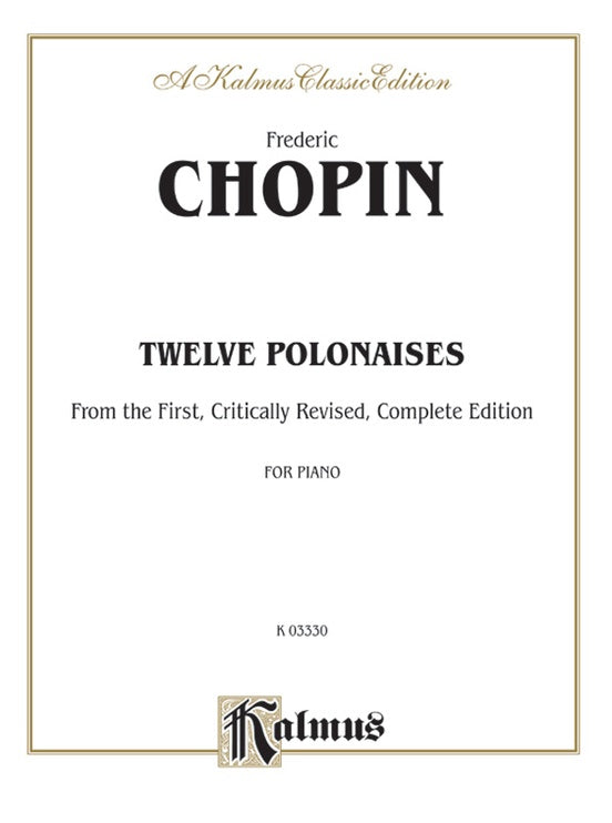 Chopin - Polonaises (Ed. Franz Liszt) - Piano Solo (Digital Download)