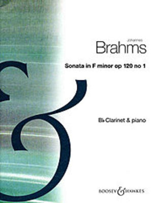 Sonata No. 1 In F Minor Op. 120/1 - Johannes Brahms - Clarinet Boosey & Hawkes
