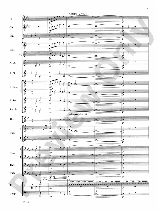 Knights of Dunvegan - Concert Band Conductor Score & Parts (Digital Download)
