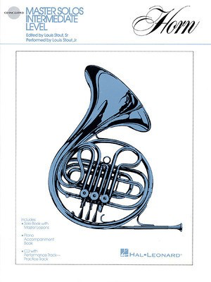 Master Solos Intermediate Level - French Horn - Book/CD Pack - Various - French Horn Linda Rutherford Hal Leonard French Horn Solo /CD