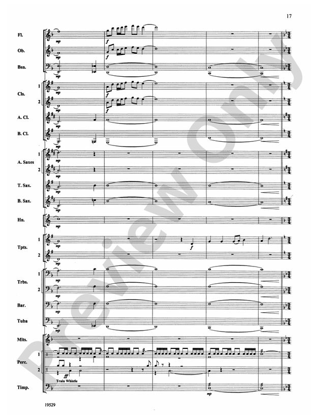 The Road Unknown - Concert Band Conductor Score & Parts (Digital Download)