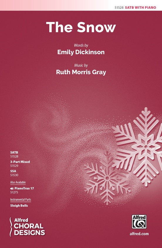 The Snow - SATB Choral Octavo (Digital Download)