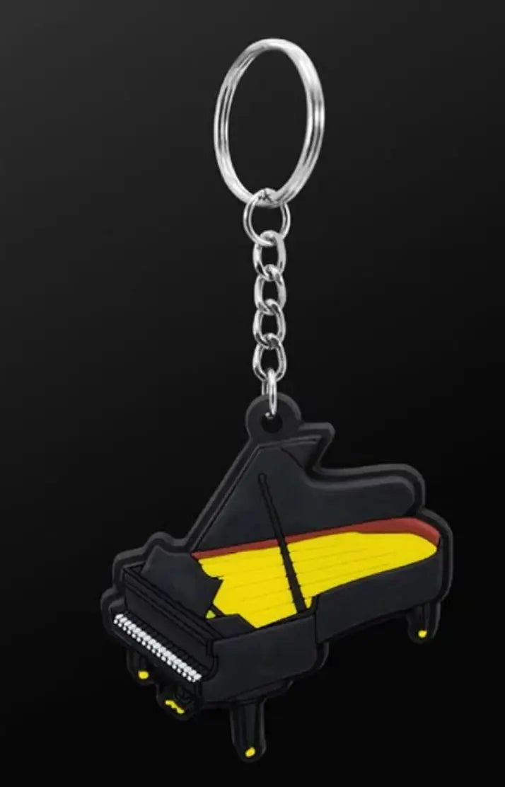 Grand Piano Keyring