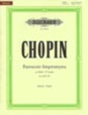 Fantaisie-Impromptu In C Sharp Minor - Frederic Chopin - Piano Edition Peters Piano Solo