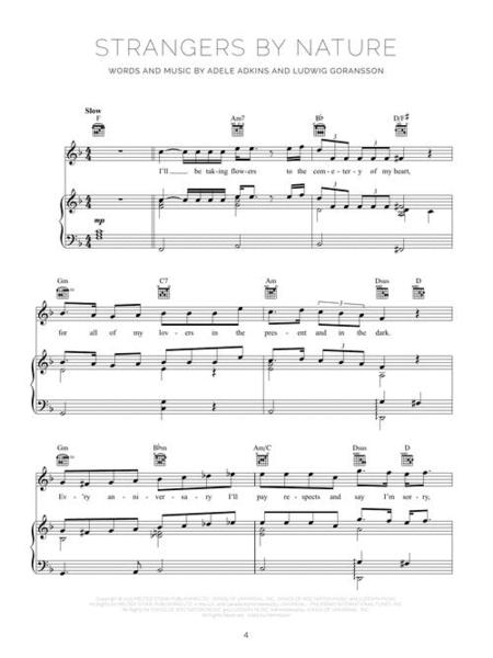 Adele - 30 - PVG Piano/Vocal/Guitar Hal Leonard 396758