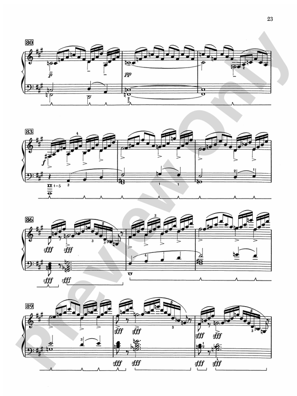 Rachmaninoff - Selected Works - Piano (Digital Download)