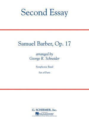 Second Essay - Samuel Barber - G. Schirmer, Inc. Score/Parts