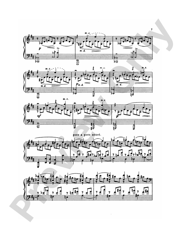 Glazunov - Complete Works (Volume I) - Piano Solo (Digital Download)