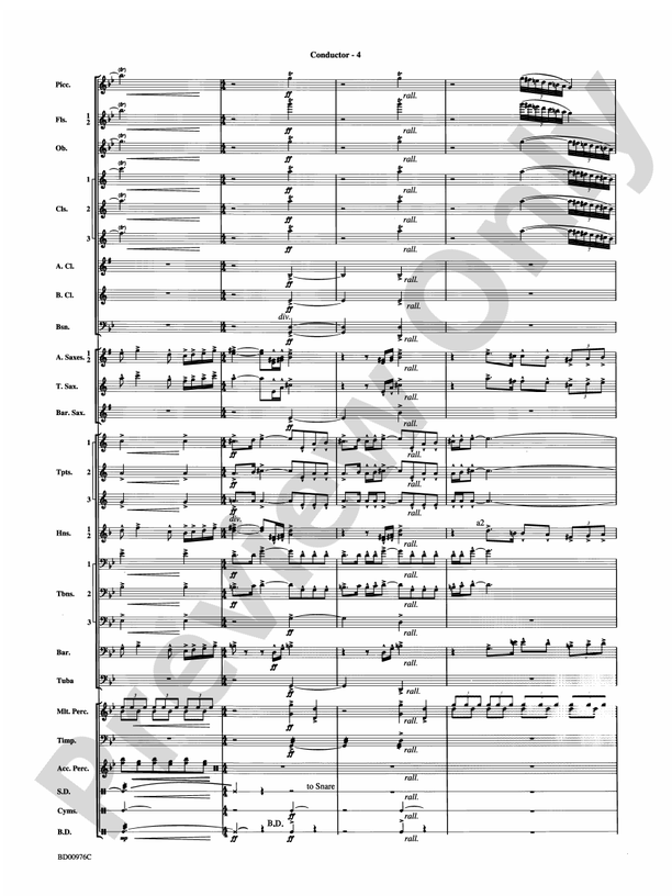 Covenant (Grade 4) - Concert Band Conductor Score & Parts (Digital Download)