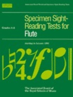 Specimen Sight-Reading Tests for Flute, Grades 1-5 - ABRSM - Flute ABRSM Flute Solo