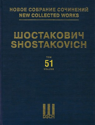 The Nose Op. 15 - New Collected Works of Dmitri Shostakovich - Volume 51 - Dmitri Shostakovich - DSCH Hardcover