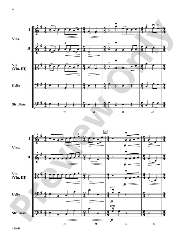 Legacy of Freedom - String Orchestra Conductor Score & Parts (Digital Download)