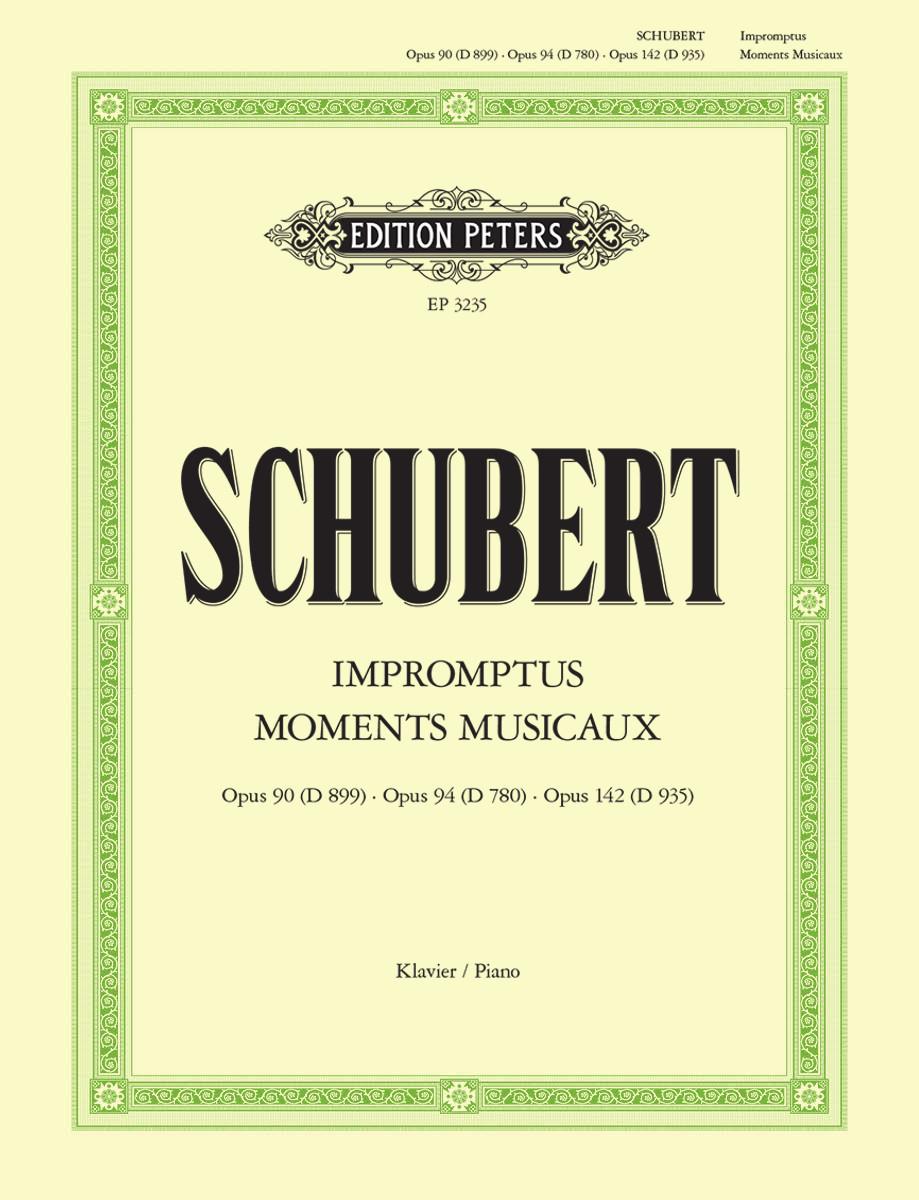 Schubert - Impromptus Op. 90 (D 899), Allegro molto moderato - Piano Solo (Digital Download)