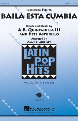 Baila Esta Cumbia - Alan Billingsley Hal Leonard ShowTrax CD CD