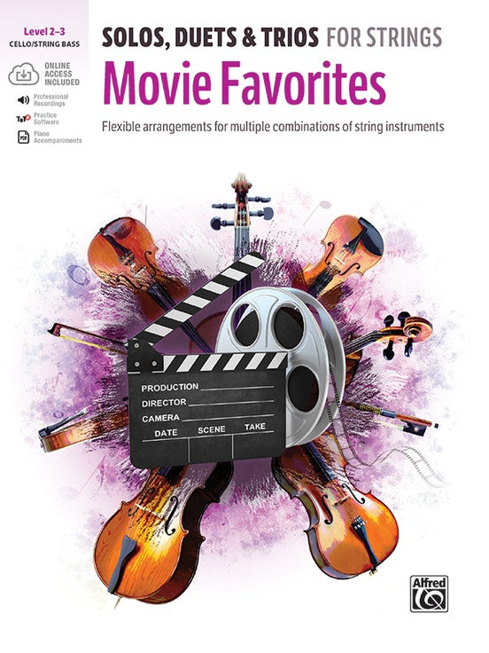 Solos Duets & Trios: Movie Favourites Cello/Bass