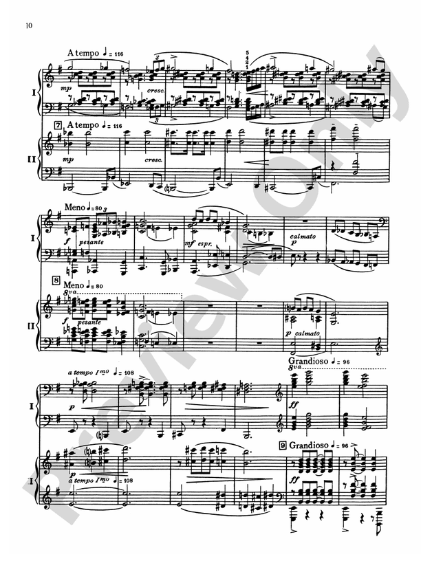 Porgy and Bess Fantasy - 2 Piano, 4 Hands (Digital Download)