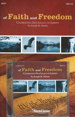 Of Faith and Freedom - Preview Pak (Book/CD) - Joseph M. Martin - SATB Shawnee Press Preview Pak Book/CD