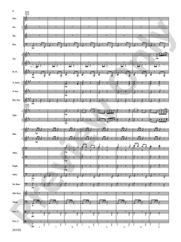 Dubinushka, Op. 62 - Concert Band Conductor Score & Parts (Digital Download)