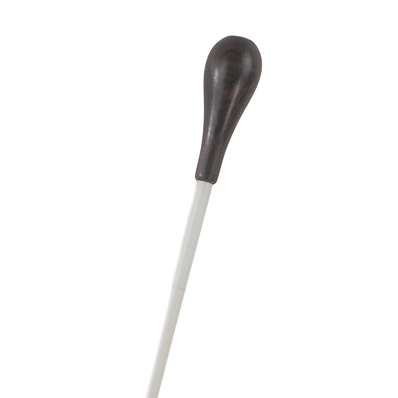 Takt White Conductors Baton with Pear-Shaped Ebony Handle and Parisian Eye 15"