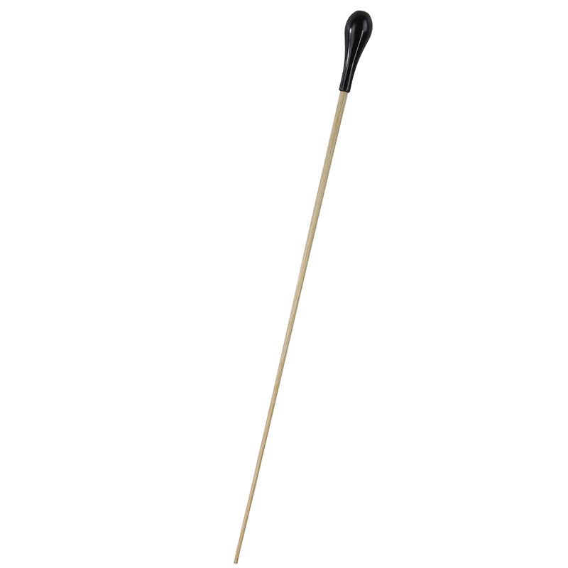 Takt Wooden Conductors Baton with Pear-Shaped Ebony Handle and Mother-of-Pearl Parisian Eye 15"