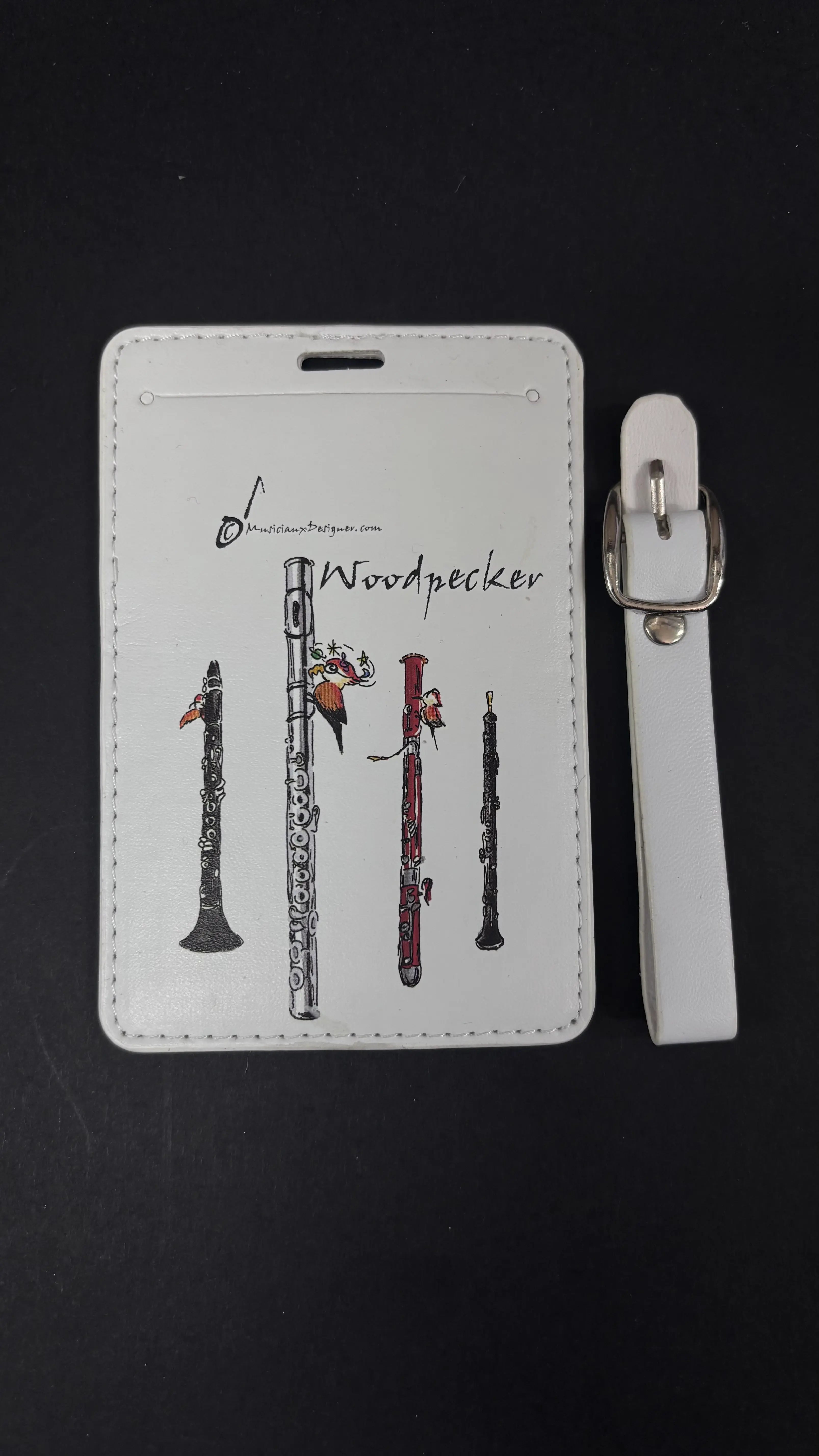 Musician Designer Woodwind Section Luggage Tag
