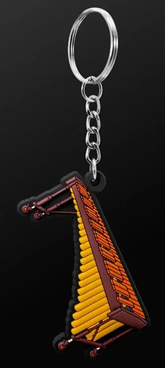 Musician Designer Marimba Keyring