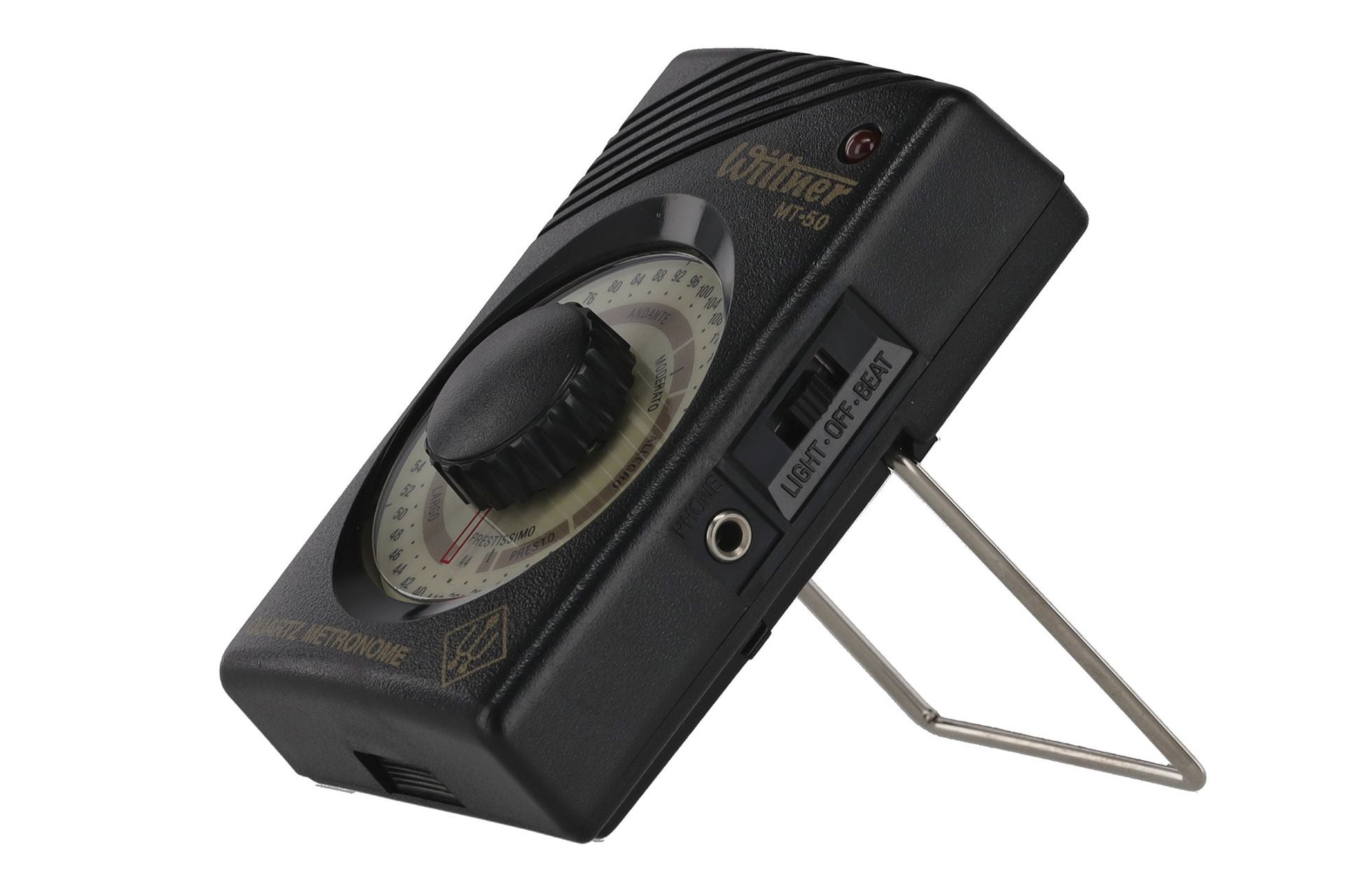 Wittner MT-50 Metronome with Headphones Black