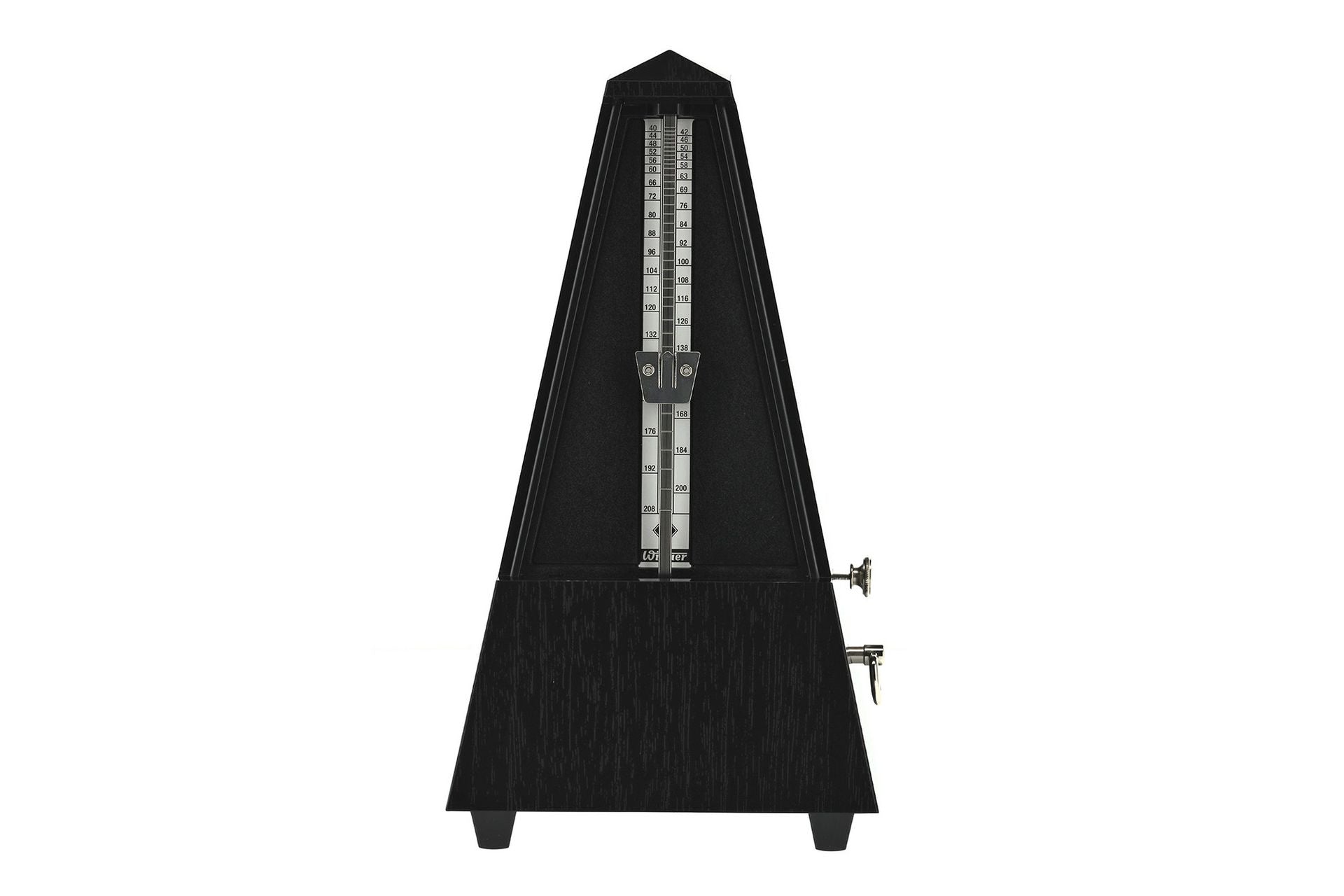Wittner Pyramid Plastic Metronome with Bell Black