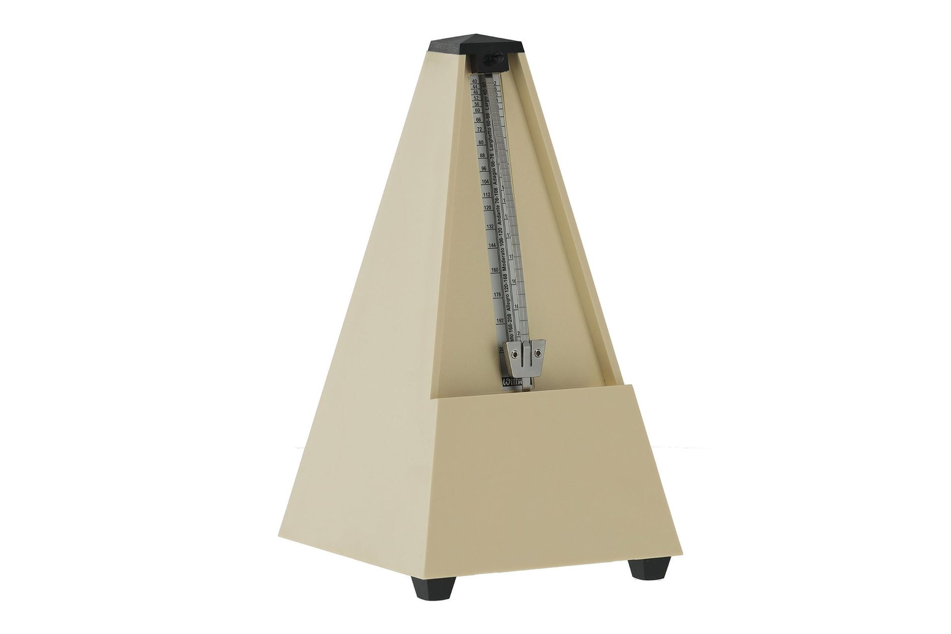 Wittner Pyramid Plastic Metronome Ivory