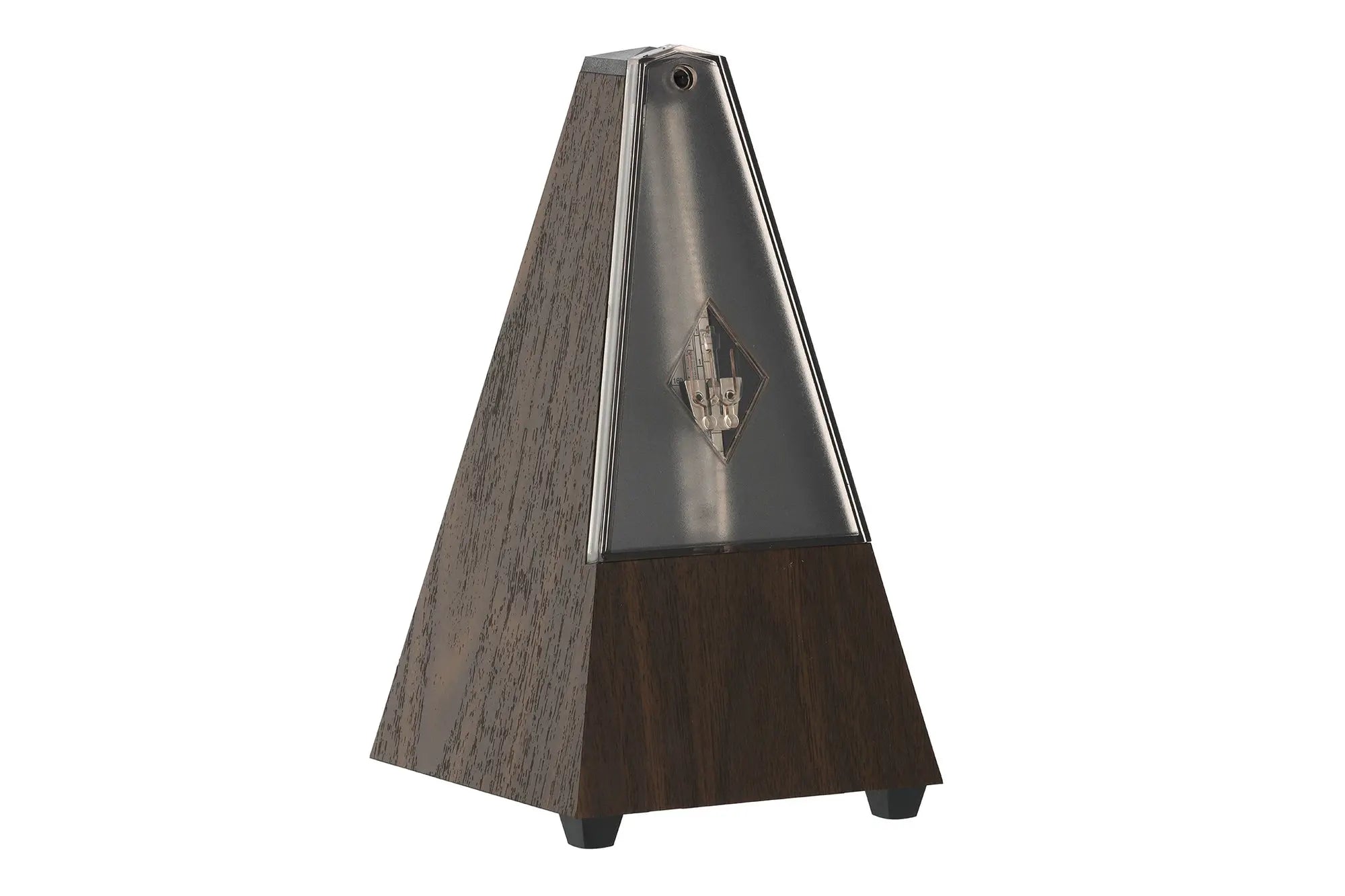Wittner Pyramid Plastic Window Metronome Walnut