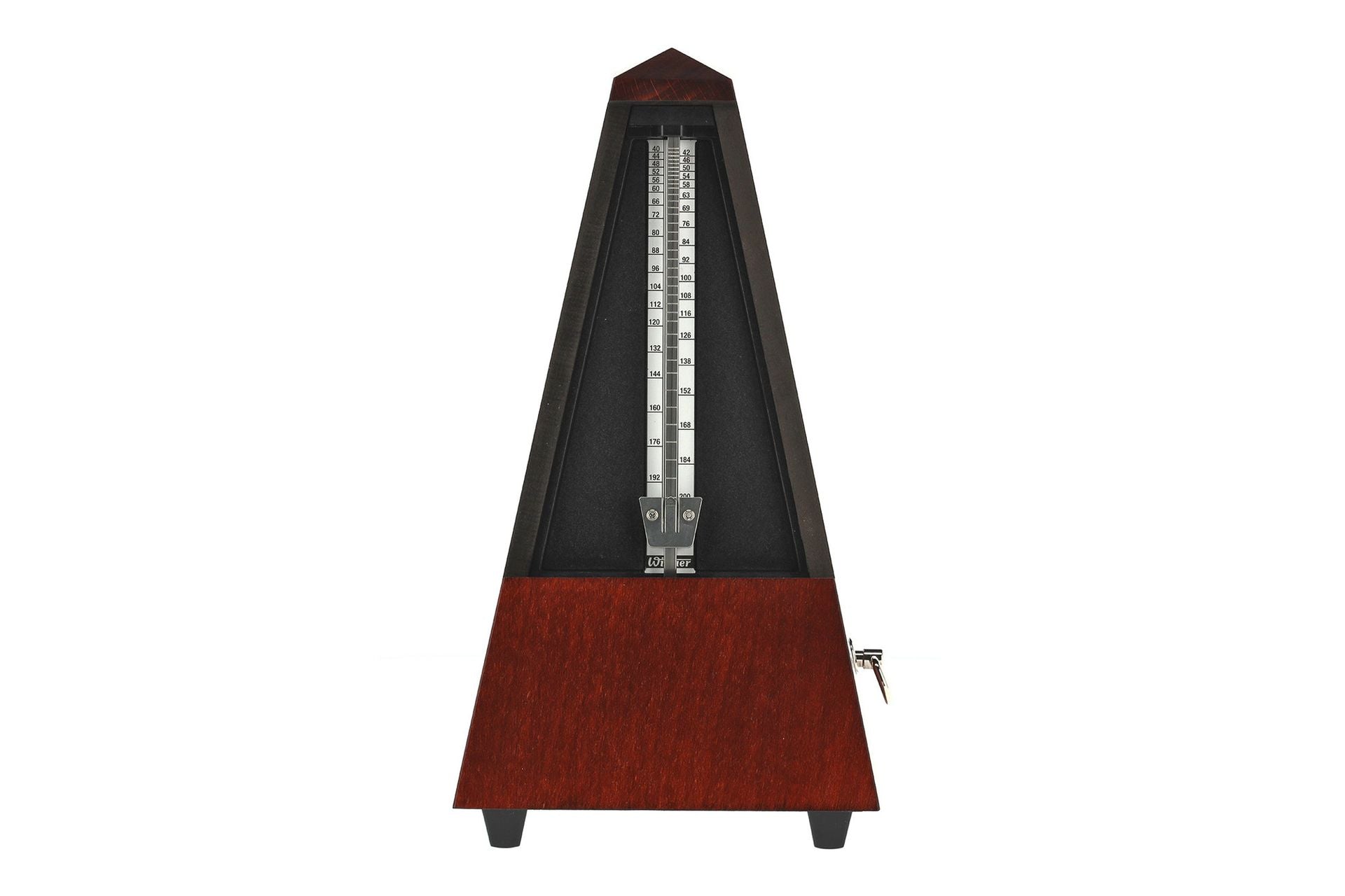 Wittner Pyramid Wood Metronome Mahogany Matte