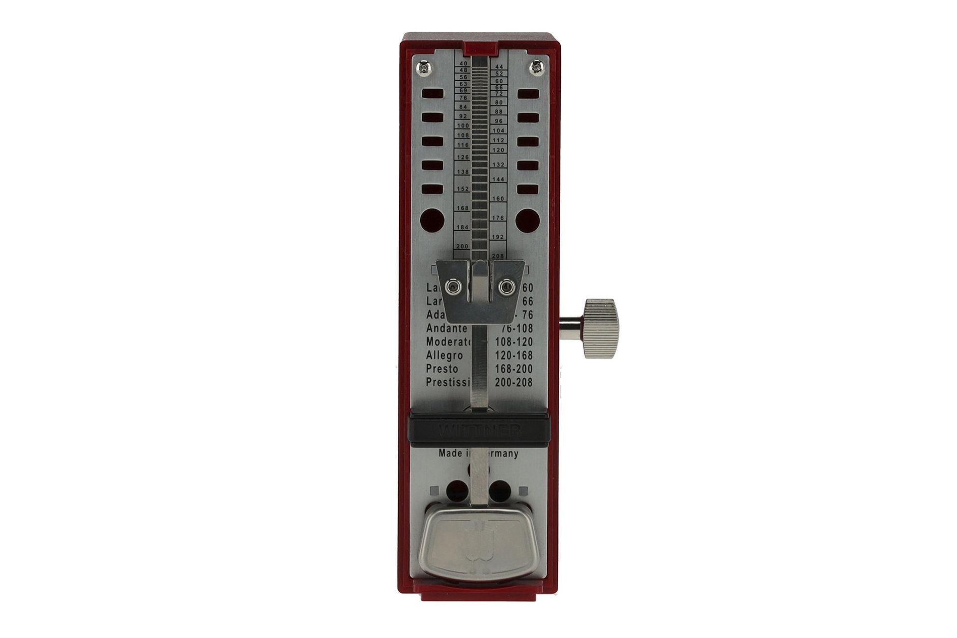 Wittner Super-Mini Metronome Ruby Red