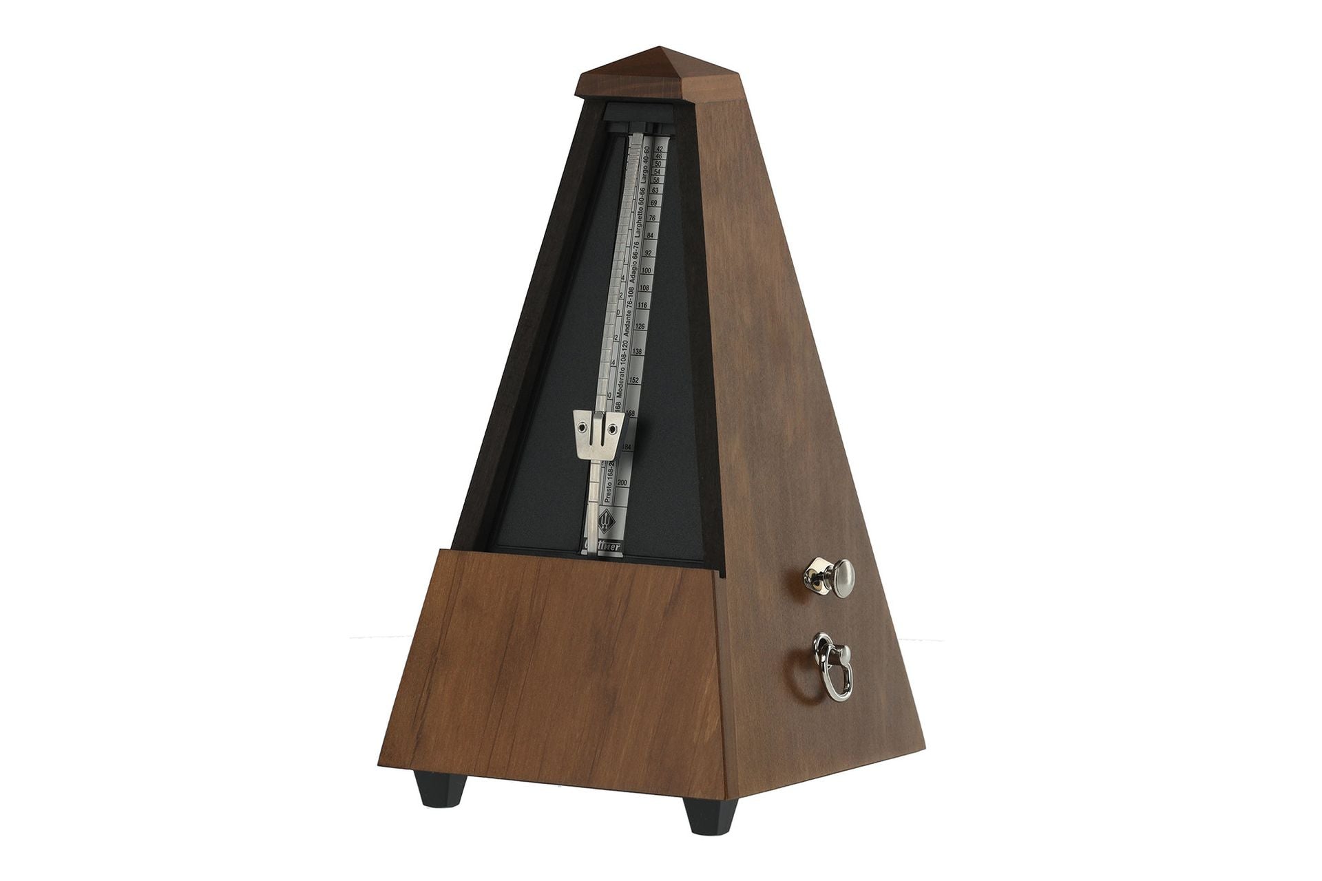 Wittner Wood Metronome with Bell Walnut