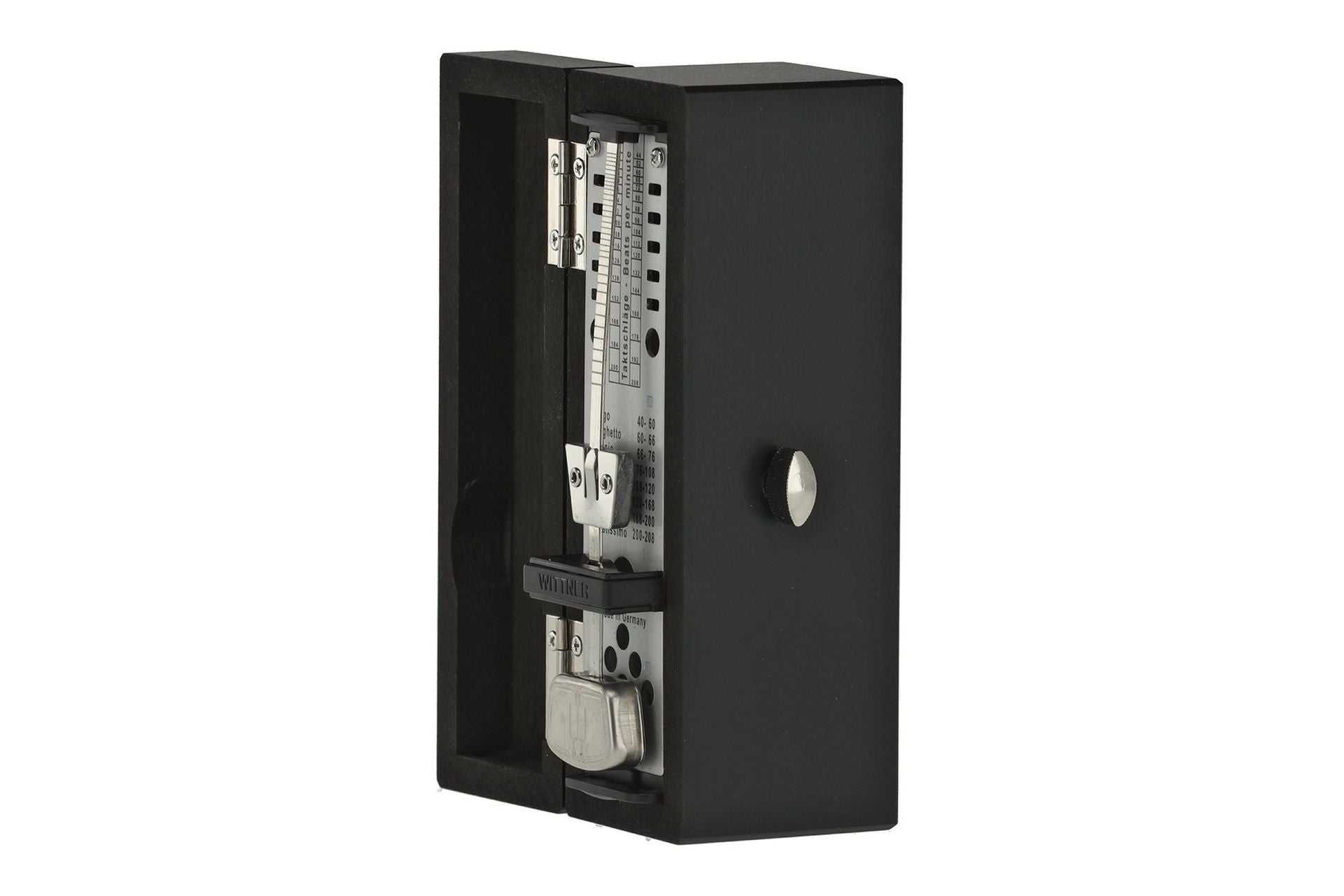 Wittner Super-Mini Wooden Case Metronome Black Matte