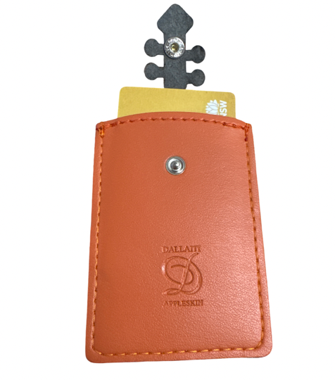 Violin,Viola,Cello Credit Card or Cash Holder Made from Vegan Apple Leather Vegan