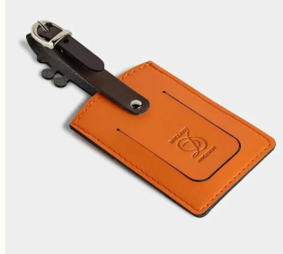 Violin,Viola,Cello Luggage Tag Made from Vegan Apple Leather Vegan