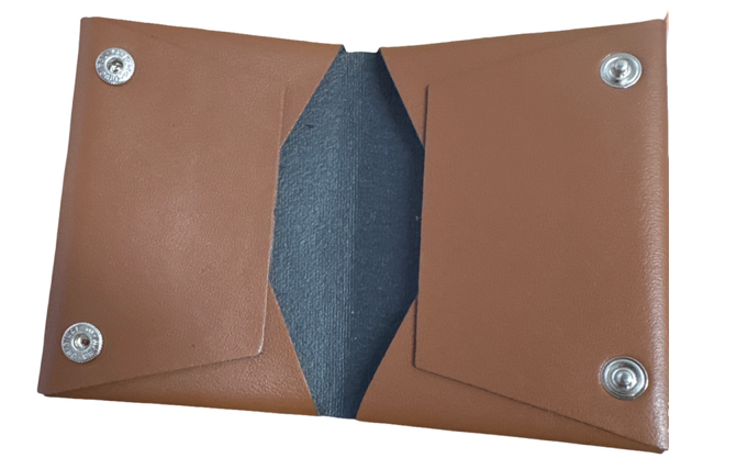 Violin,Viola,Cello Credit Card Holder Made from Vegan Apple Leather Vegan